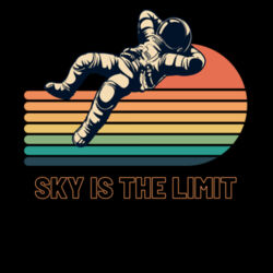 Sky is the limit Crew Tee Design