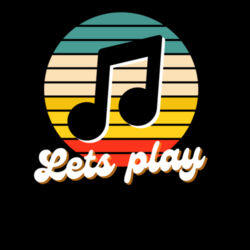 Lets Play Music Crew Tee Design