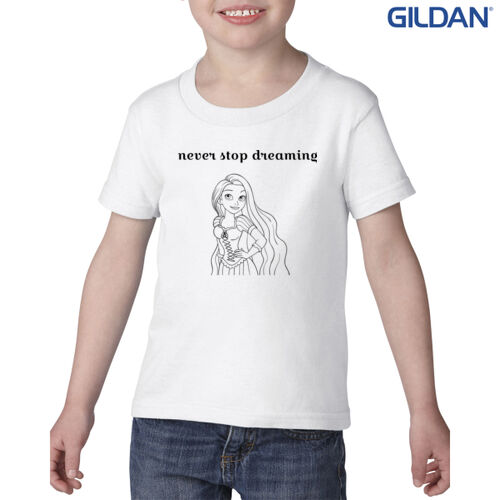 Never stop dreaming Repunzel Tee Thumbnail