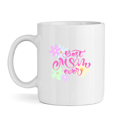 Best Mom Ever Floral Coffee Mug Thumbnail