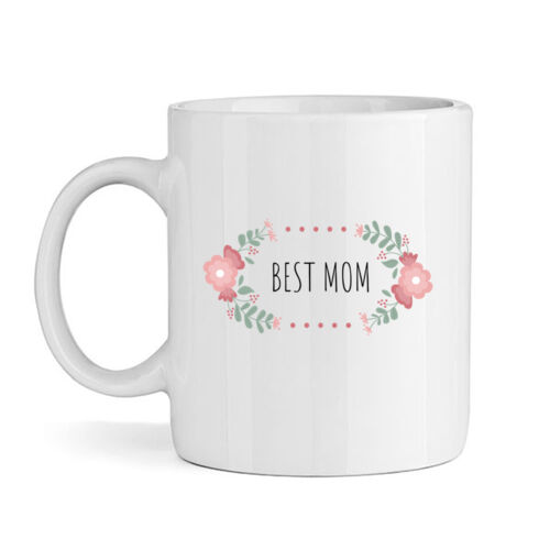 Best Mom Floral Coffee Mug Thumbnail